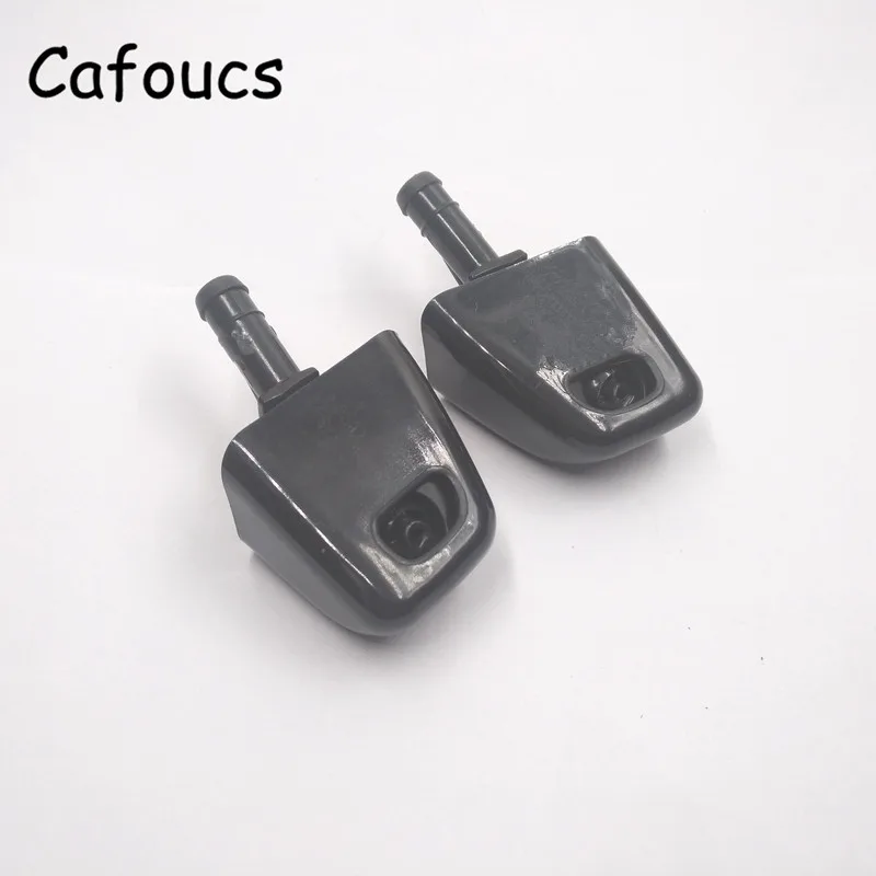 

Cafoucs Car Front Bumper Headlight Water Spray Nozzle Jet Cover Cap For Nissan X-trail Xtrail 2008-2013