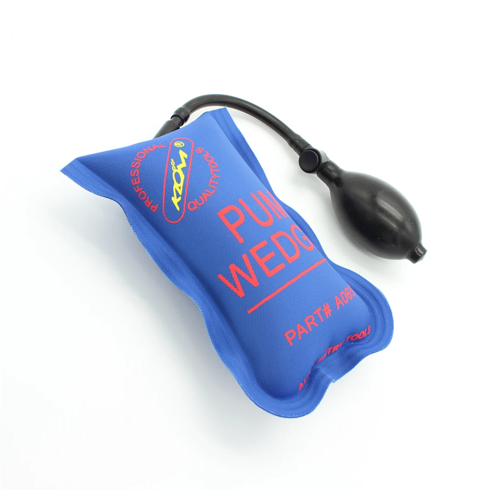 KLOM Pump Wedge Air Wedge with Car Radio Door Clip Panel Trim Dash Audio Removal Open Installer Pry Tool