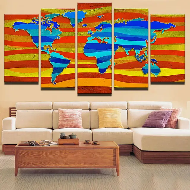Canvas Schilderij Interieur Voor Woonkamer Canvas Kunst Frame 5 ... Canvas Schilderij Interieur Voor Woonkamer Canvas Kunst Frame 5 ...