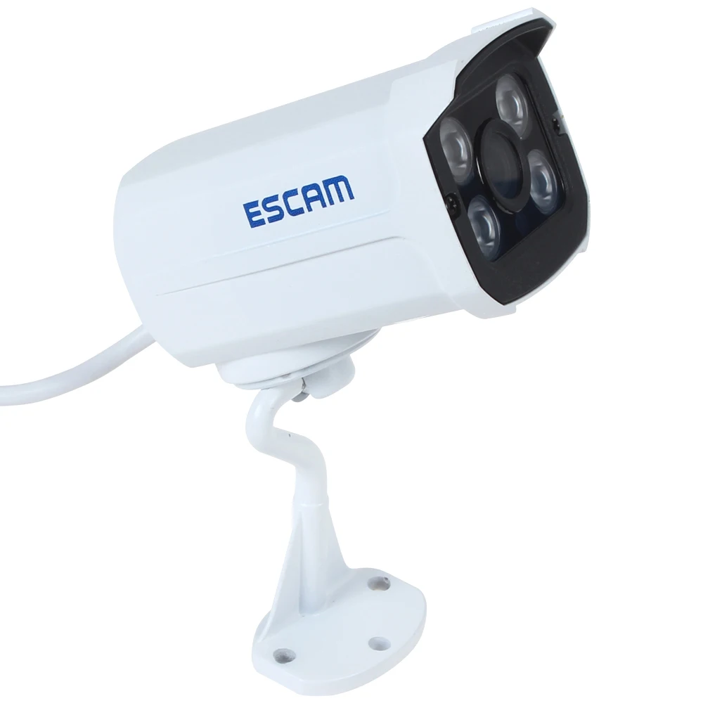 

H.264 HD 720P 3.6mm 1/4 CMOS Waterproof camera 4pcs Array IR LEDs P2P Cloud IP Camera