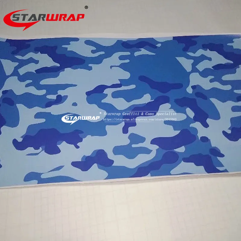 Звездная обертка светло-синяя камуфляжная Наклейка На Автомобиль бомба камуфляжная виниловая пленка автомобильная пленка с воздушным выпуском наклейка с бомбой наклейка на мотоцикл