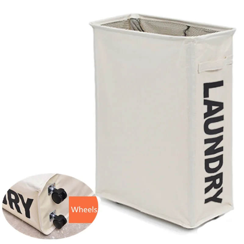 Multifunction Folding Trash Can Waste Bin With Wheel Poubelle De