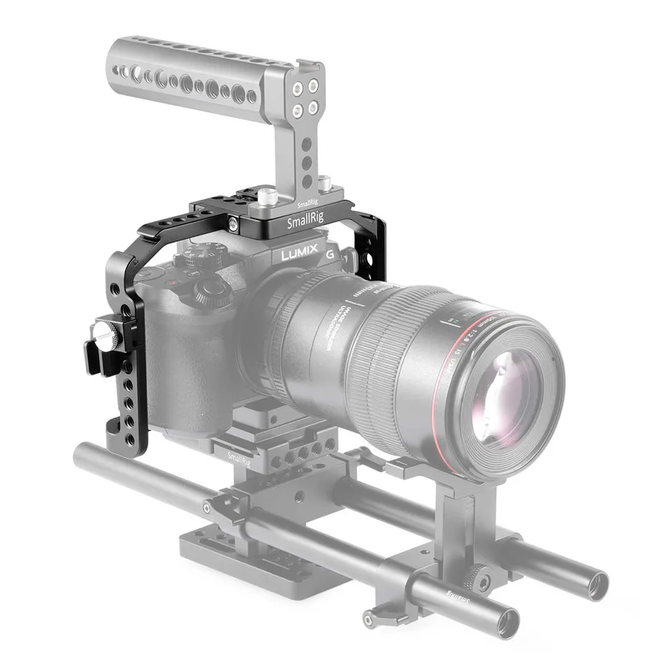 Клетка SmallRig G7 для фотоаппарата Panasonic Lumix с кабелем HDMI + Холодный башмак