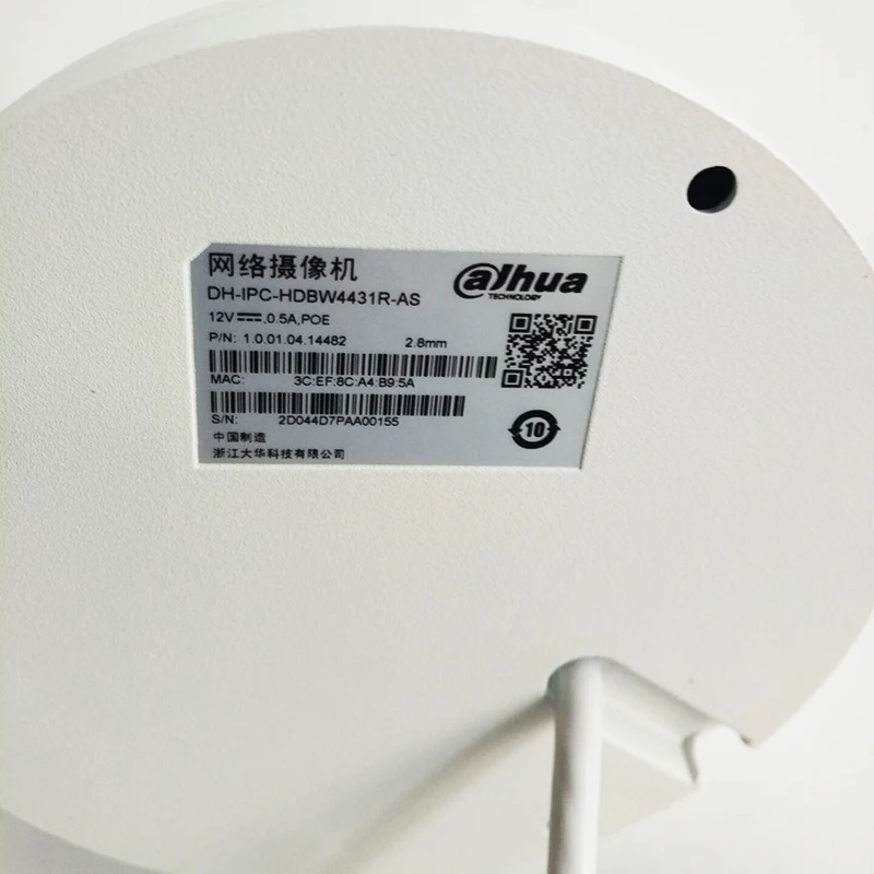 Dahua IP камера 4MP IPC-HDBW4431R-AS H.265 ночного видения IR30m есть аудио вход/выход безопасности cctv POE сетевая камера IK10 IP67