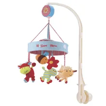 En кровать для игр, прямые продажи, детские кроватки для младенцы близнецы, детские кроватки, игрушки, колыбель, музыкальная вращающаяся, красочная, помощь сну