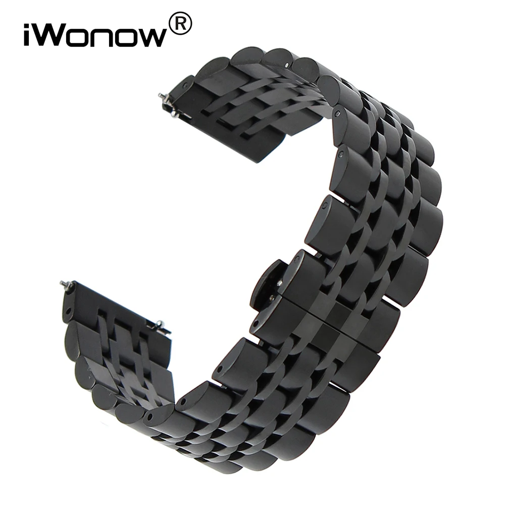 Quick Release Stainless Steel Watchband 18mm 20mm 22mm Universal Watch