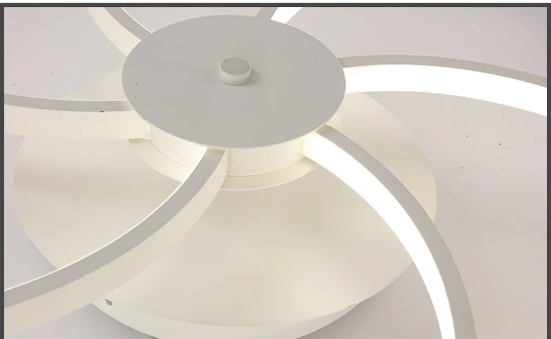Led minimalista sala de techo luces creativas LED Flush Mount luz de techo de aluminio acrílico lámpara iluminacion led techo