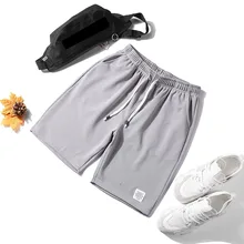 Bumpybeast Для мужчин повседневные домашние для мужчин однотонные Бриджи Для мужчин пляжные шорты из полиэстера для Для мужчин 8 цветов K916