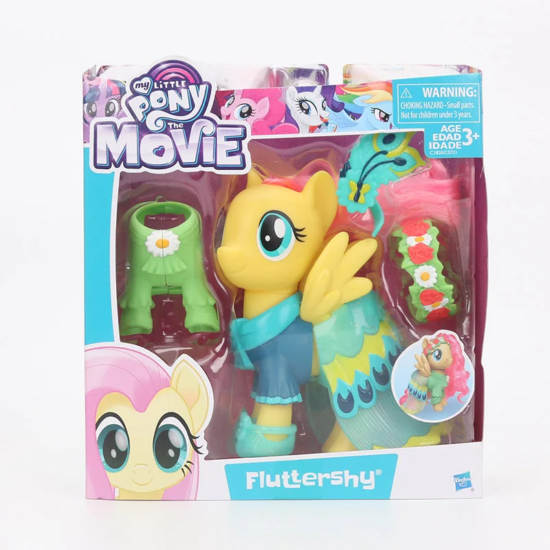 15 см игрушки My Little Pony оснастки Мода Флаттершай Рарити Эпплджек ПВХ фигурка домик игровой набор Коллекционная модель куклы