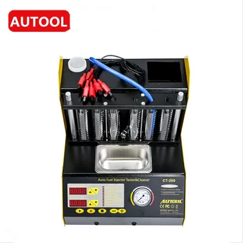 

AUTOOL CT200 Ultrasonic Fuel Injector Cleaner & Tester Support 110V/220V with English Panel