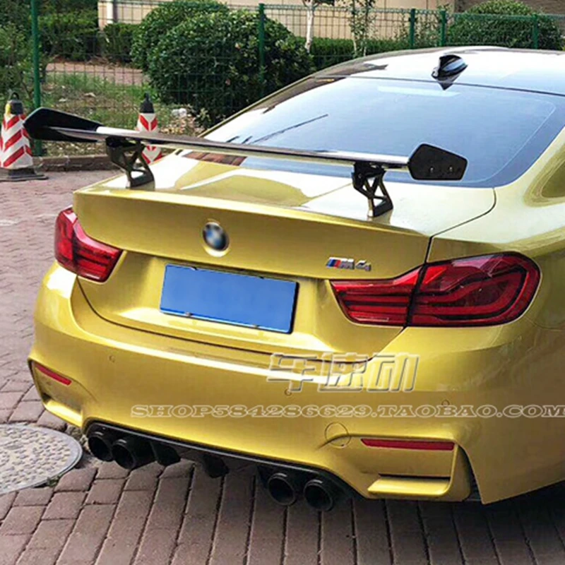 F82 M4 GTS стиль карбоновое волокно заднее крыло автомобиля багажник губы Авто загрузки крыло спойлер для BMW F82 Автомобиль Стайлинг автомобиля аксессуары