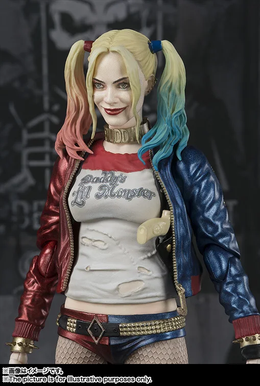 DC отряд самоубийц Харли Квинн BJD Фигурки игрушки для девочек Рождественский подарок на день рождения