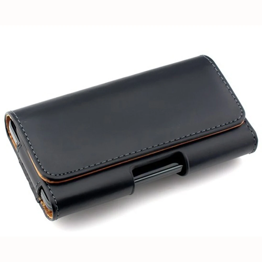 

For Digma Linx Base / Rage 4G Waist Belt Clip Holster Leather Cover Phone Case Pouch For Digma Linx Trix 4G Cover
