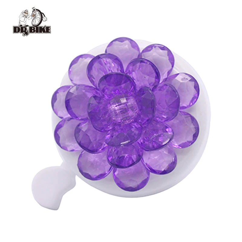 

DRBIKE Aluminum Cycling Ring Bike Bell Flower Bicycle Sound for Kids Folding Mountain Road Bike