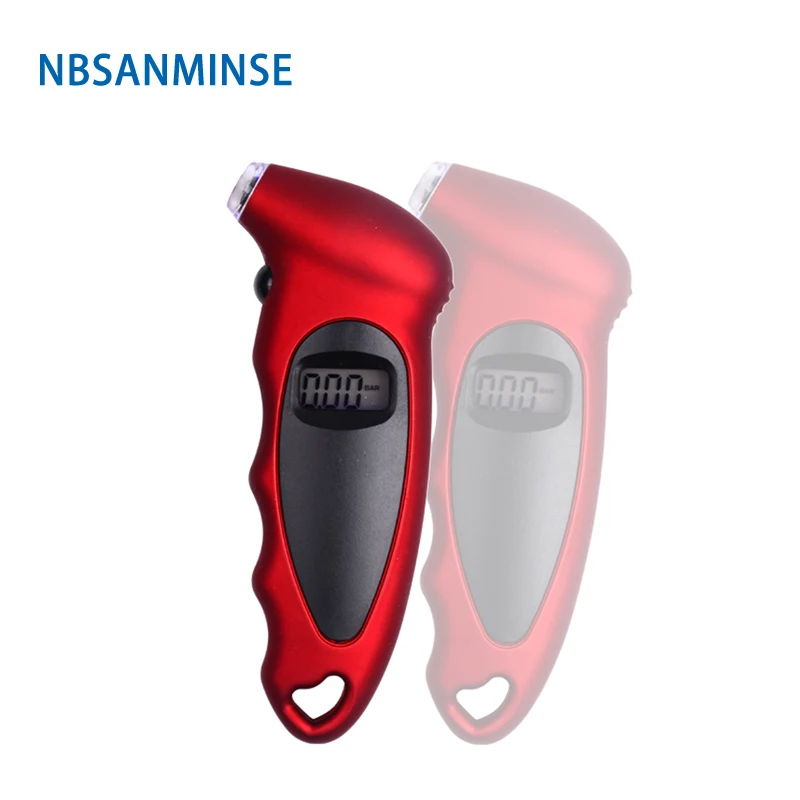 

SM0801A Onever Car Motorcycle Bike Mini Digital Tire Diagnostic LCD Display Universal Car Digital Tire Pressure Tool Gauge