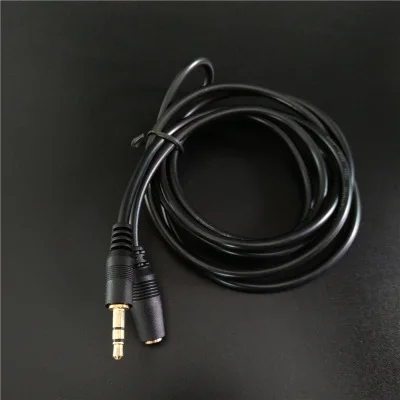

1.5M 3 Pole Jack Male To Female Earphone Headphone Audio Extension Cable 3.5mm