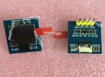 

0.49 inch 4PIN White OLED Module SSD1306 Drive IC 64*32 IIC Interface 3.3-5V