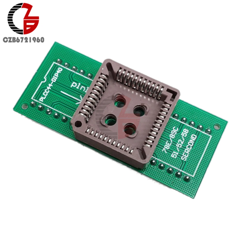 

PLCC44 To DIP40 EZ USB Universal Programmer IC Adapter Tester Socket for TL866CS TL866A EZP2010 G540 SP300