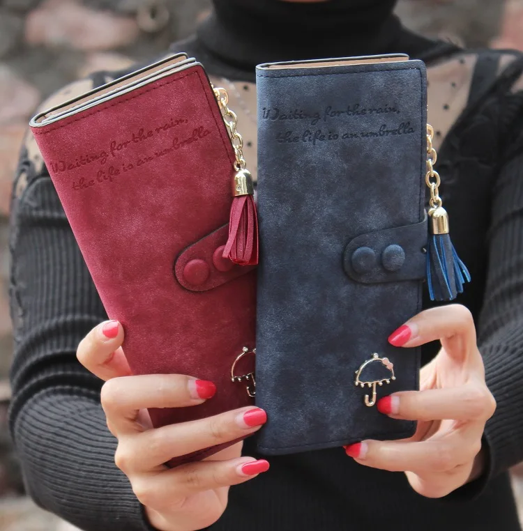  Diamond Umbrella Brands High Quality Design Women Long Wallet Lady Clutch Coin Purse Cute Girl Purse Ladies Female Card Holder 