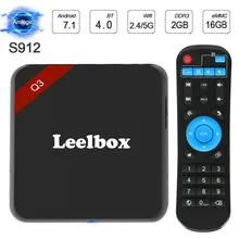 Leelbox Q3 Smart Android 7.1 TV Box 2G 16G Wifi BT 4.0 1000M Smart TV Box Support movie Media player Video Recording Set Top Box Leelbox Q3 Smart Android 7.1 TV Box 2G 16G Wifi BT 4.0 1000M Smart TV Box Support movie Media player Video Recording Set Top Box