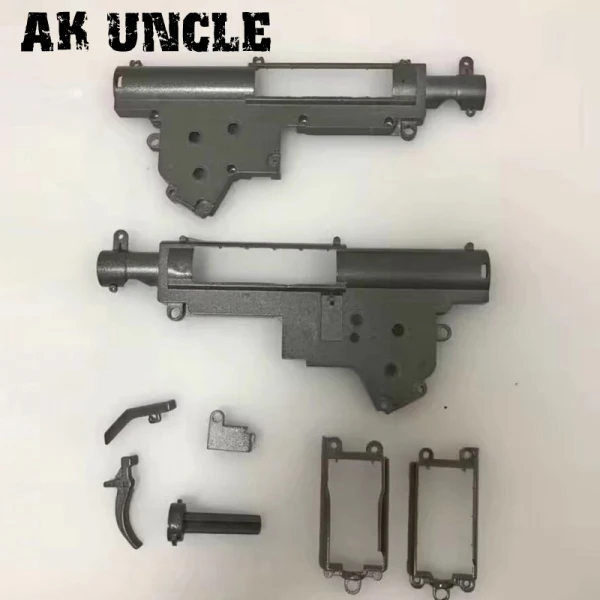 AK UNCLE все металлические оболочки гель снос игрушечный водный пистолет цинковый сплав Материал для шрама v2/MP5V2/UMP 45/jinming 8 M4A1 gen - Цвет: jinming 8 metal shel