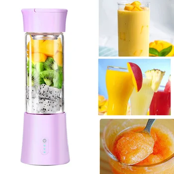 

Portable Juicer Blender Household Fruit Mixer Six Blades in 3D 380ml Fruit Mixing Machine Spremiagrumi domestico BDF99