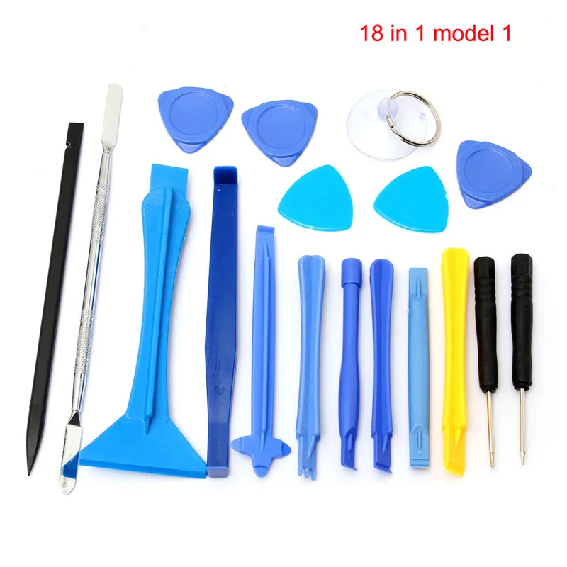 

Universal 18in1 Smart Cell Mobile Phone Opening Pry Repair Tool Kit Screwdrivers Set For iPhone For Samsung Hand Tools