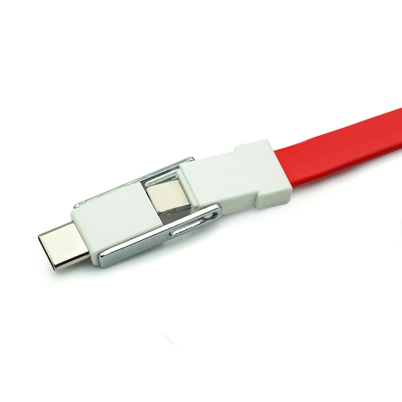 3 в 1 брелок Usb Магнитный зарядный кабель синхронизации данных для Iphone Android type-C Мини портативное зарядное устройство для мобильного телефона