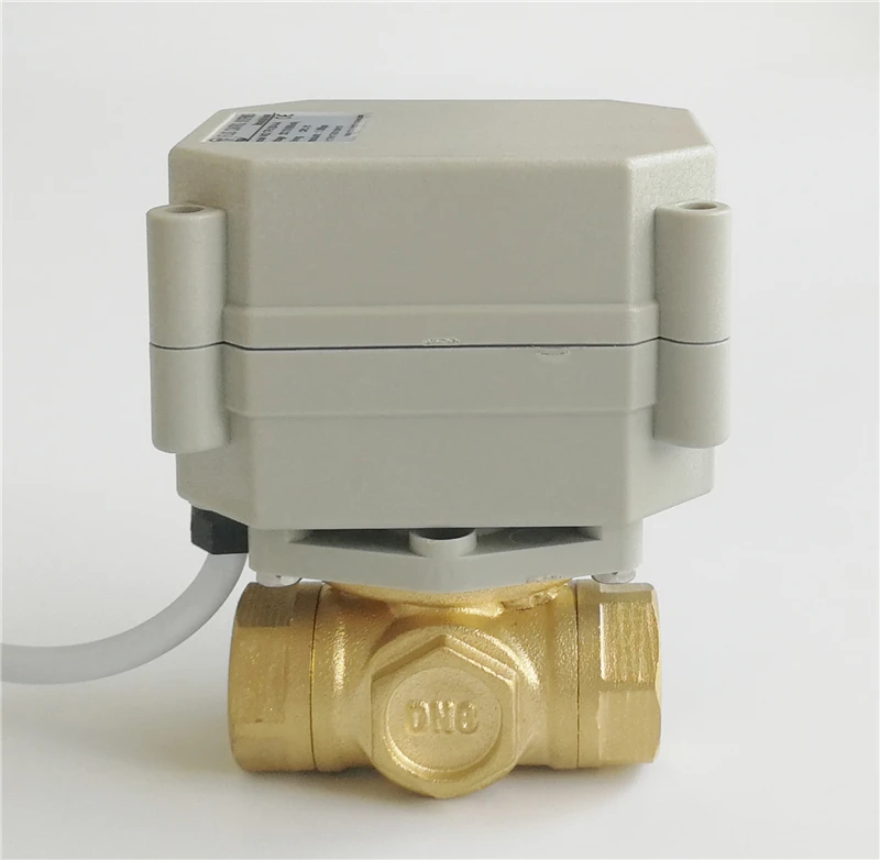 Цай вентилятор Pwer отказоустойчивости клапаны AC/DC 9 V 12 V 24 V 3 Way 1/4 ''3/8 ''(DN8 DN10) горизонтальная L/T Порты и разъёмы для нагрева воды и охлаждения