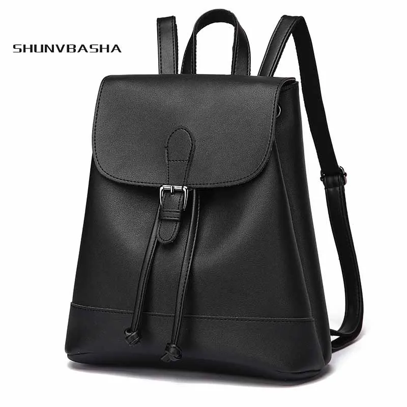 Kanken Youth Backpacks Women s PU Leather Backpacks Female Oxford School Shoulder bags Teenage girls college