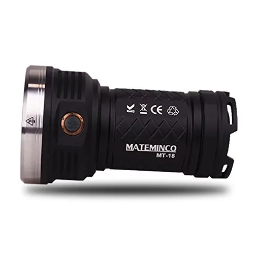 MATEMINCO MT18 поисковый фонарь 18 * CREE XP G3 Nichia 219C LED MAX. Наружный ручной 450 лм с дальностью