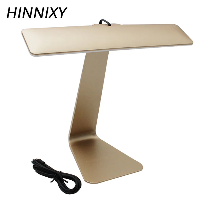 Hinnixy LED Eye Protect Moden стильная настольная лампа Utralthin с затемнением перезаряжаемая USB