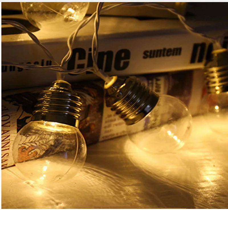 5 м 20 светодиодный светильник на солнечной энергии для свадьбы сказочный свет шар