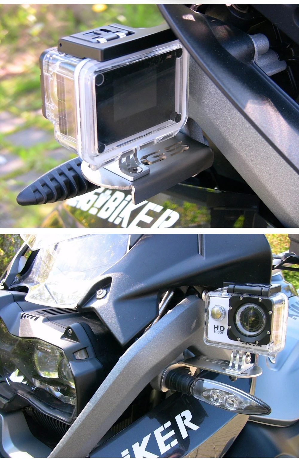 Для BMW R1200GS LC ADV передняя левая камера кронштейн для GoPro для BMW R 1200 GS LC 2013 R1200 GS мотоциклетные запчасти