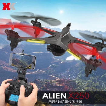 

XK X250 WIFI Verion with 2MP Camera 4CH 6 Axis RC Quadcopter RTF Compatible With Futaba S-FHSS Christmas gifts