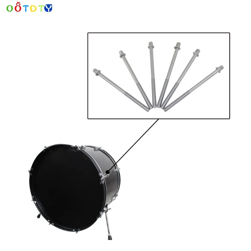 6pcs Standard 110mm Bass Drum Key Rod Percussion Instruments Parts & Accessoriesin Parts