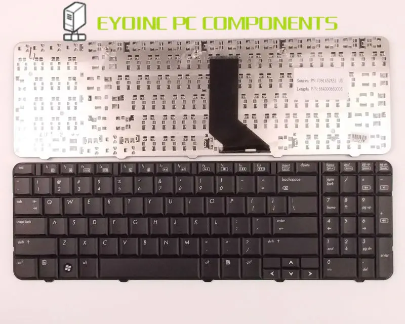 New Laptop Keyboard For HP Compaq Presario CQ60 CQ60Z G60 G60T CQ60-224NR CQ60-227CA CQ60-228US CQ60-211DX CQ60-100 CQ60-200 CQ60-300 CQ60z-200 CQ60-422DX 423DX CQ60-615DX Series 496771-001 NSK-HAA01 MP-08A93US-442 New Laptop Keyboard For HP Compaq Presario CQ60 CQ60Z G60 G60T CQ60-224NR CQ60-227CA CQ60-228US CQ60-211DX CQ60-100 CQ60-200 CQ60-300 CQ60z-200 CQ60-422DX 423DX CQ60-615DX Series 496771-001 NSK-HAA01 MP-08A93US-442