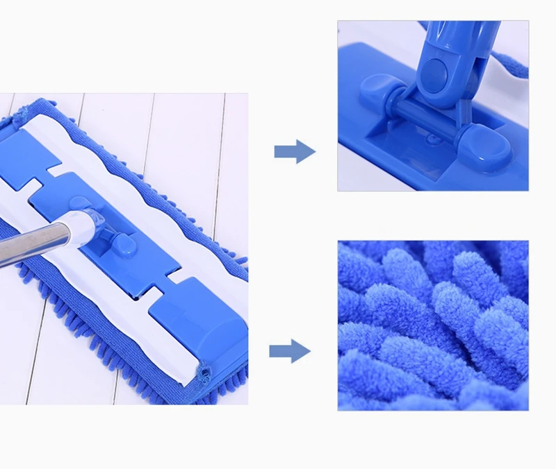 Горячая микрофибровая Швабра переносной Тип Швабра для дома из нержавеющей стали телескопическая швабра и комбинированная Швабра из ультратонкого волокна