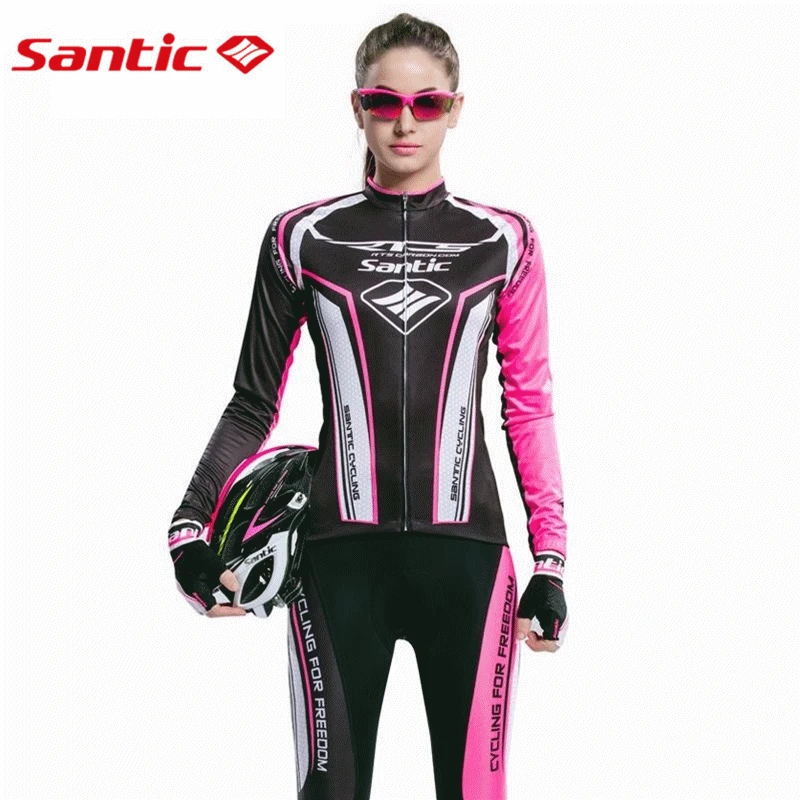 Buy Santic Spring Long Sleeve Jersey Cycling Sets