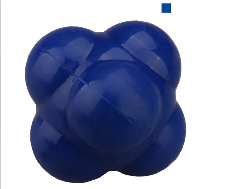 Шестиугольные силиконовые мячики для тренировки реакции Бейсбол быстрая скорость подвижность тренировки фитнес чувствительный мяч