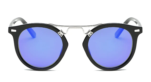 От солнца очки поляризованные женские солнцезащитные очкив ретро стиле Пластик рамка Повседневное солнцезащитные очки Женская мода покрытие Брендовые очки 8668 - Цвет линз: C3