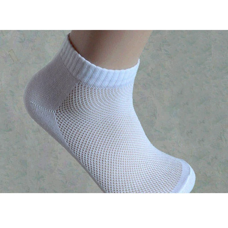5 пар/партия, мужские короткие Дышащие носки с низким вырезом, невидимые носки-следки, удобные носки до щиколотки, носки с носком