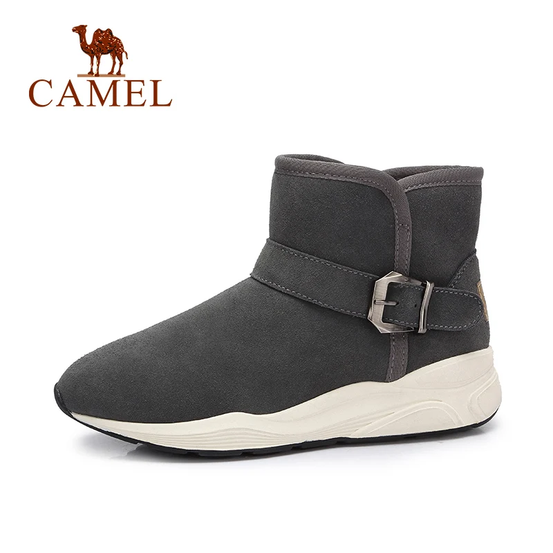 camel snow boots