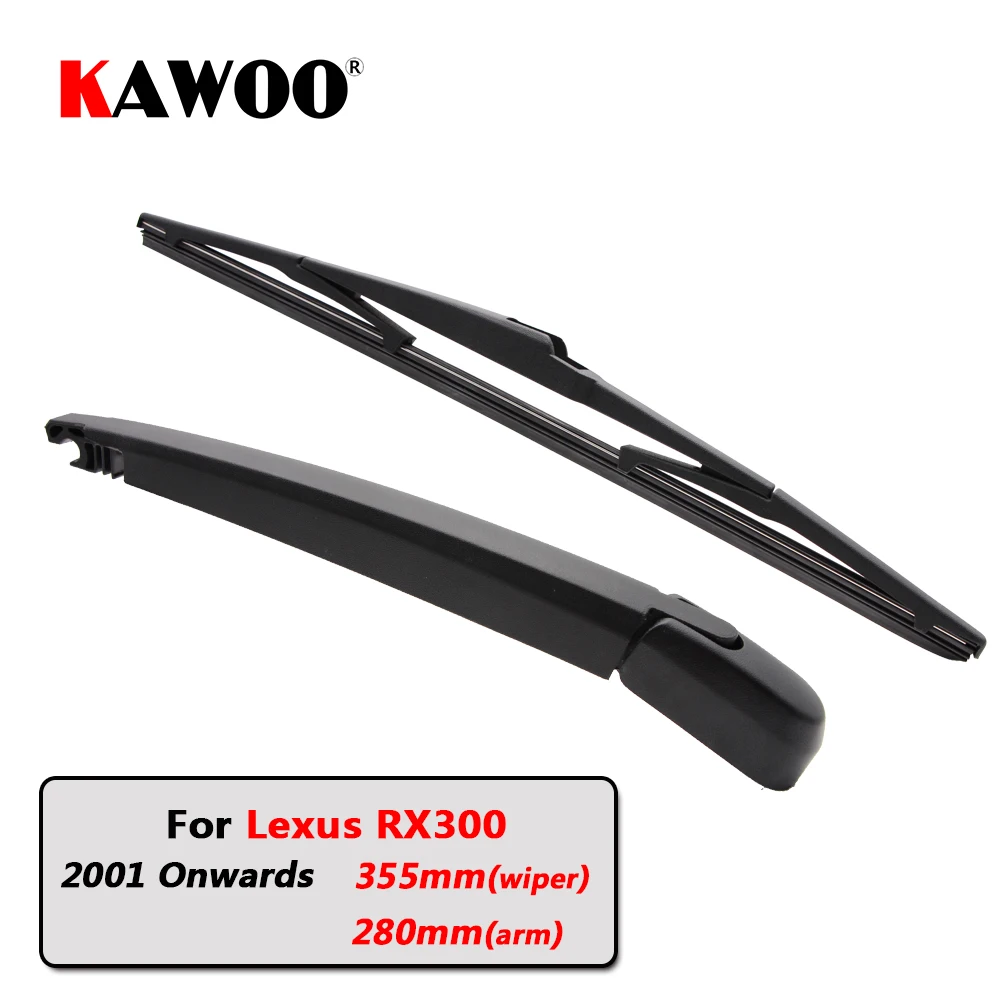 Kawoo Car Rear Wiper Blades Back Window Wipers Arm For Lexus Rx300
