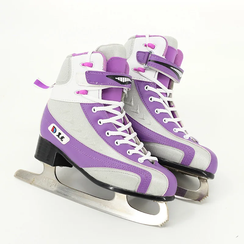 Japy الرقم تزلج على الجليد الرقص الجليد تزلج الخدع أحذية الكبار الطفل زلاجات ثلجية المهنية زهرة سكين الحقيقي الجليد Patines