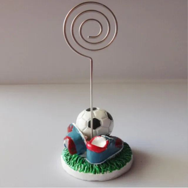 50pcs Lot Sport Themed Wedding Favors Football Design Place Card 50pcs Lot Sport Themed Wedding Favors Football Design Place Card Holder Table Decoration