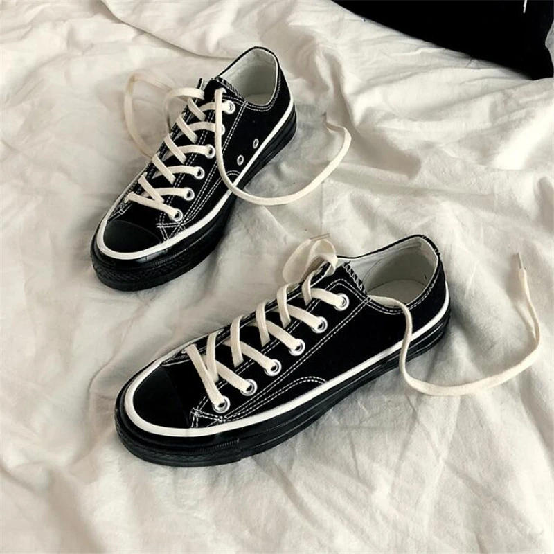 High Quality Mens Vintage Canvas Shoes 