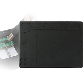 

Silicone Heat Insulation Working Mat Heat-resistant Soldering Station Repair Insulation Pad Insulator Pad Maintenance Platform