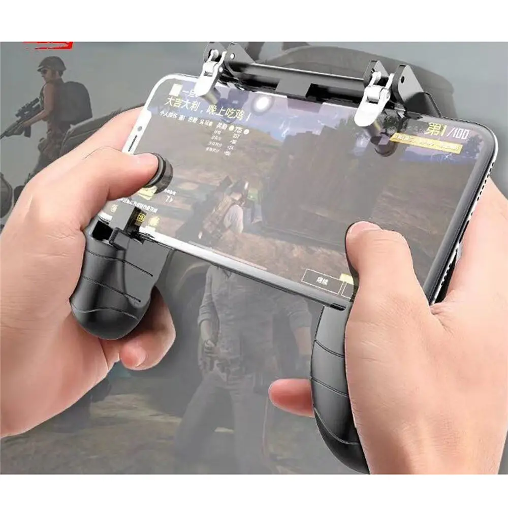  PUBG Mobile Game Controller Gamepad Joystick free fire button L1R1 Game Trigger For IPhone Android 