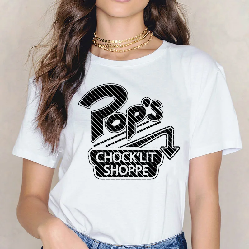 Футболка Riverdale South Side ulzzang футболка Serpents top s femme уличная одежда Женская в стиле хип